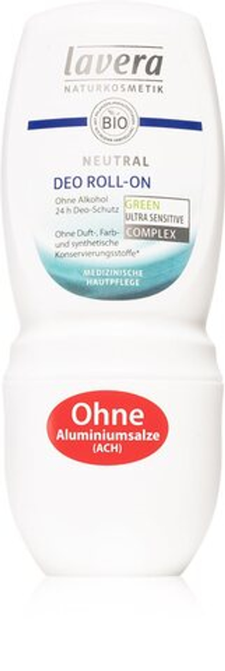 Lavera Neutral - шариковый дезодорант /   50  ml  / GTIN 4021457622474