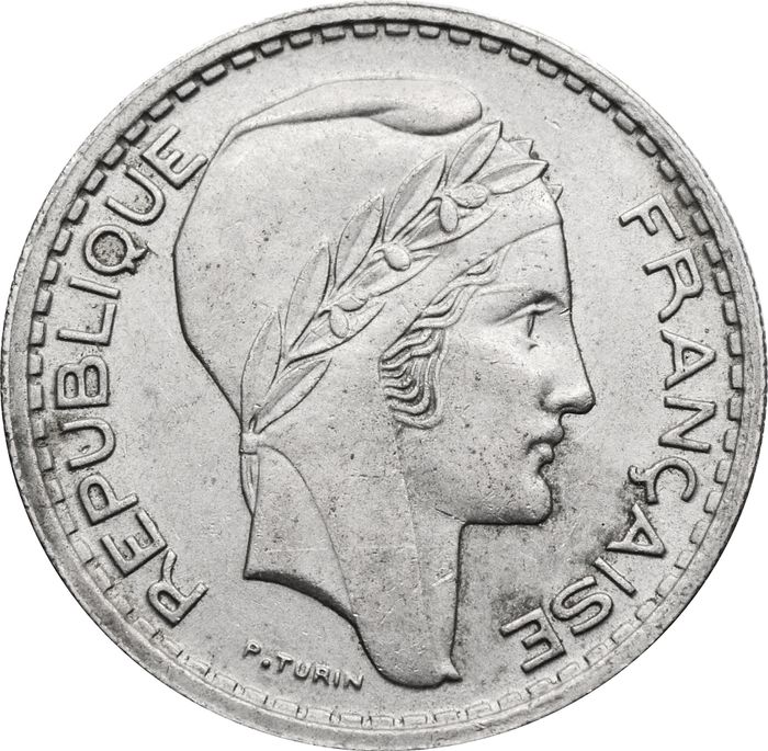 10 франков 1948 Франция XF