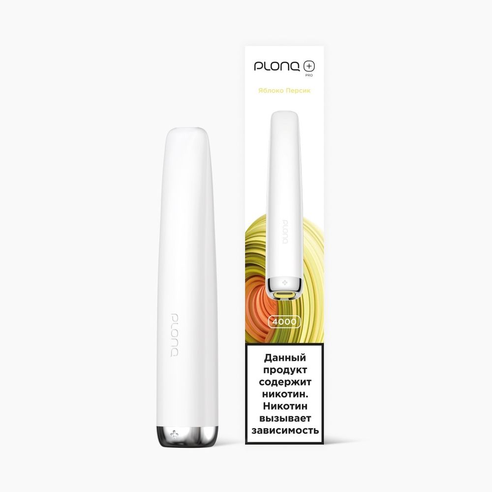 Plonq Plus Pro 4000 - Яблоко-Персик