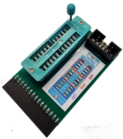 Адаптер для eeprom и внутрисхемного программирования с ZIF Панелью