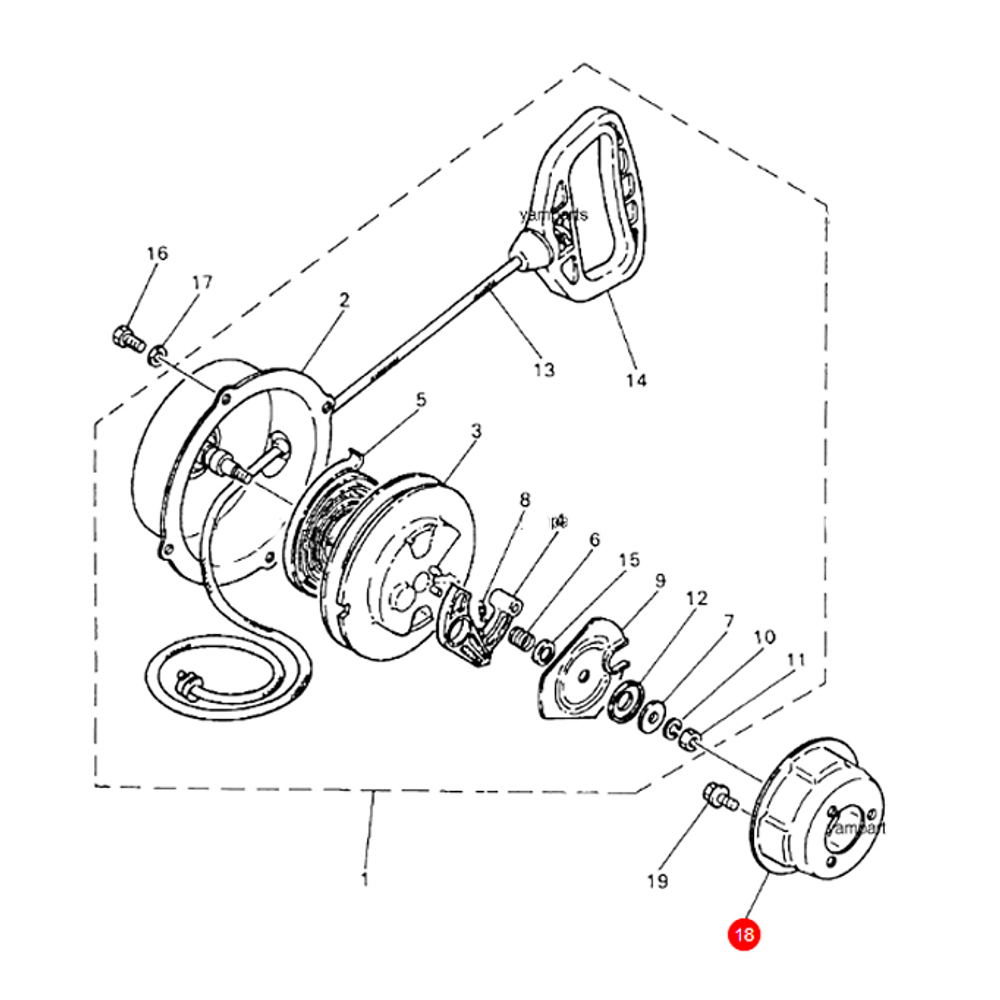Ворот Ручного Стартера