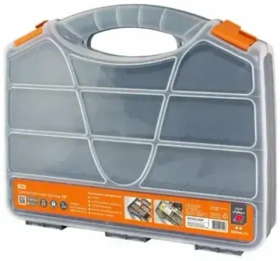 Органайзер-конструктор 13", 32х26х7 см двухстор., 44 отдельных ячейки, «Рубин» TDM SQ1032-0208