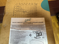 Насос LEO EDH10-40 (380 В)