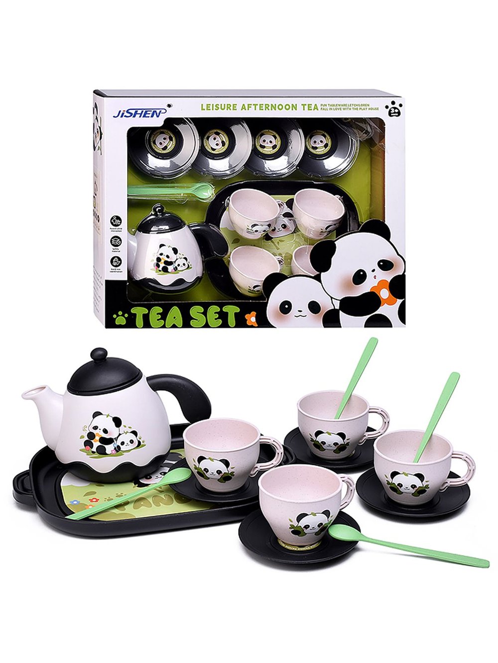 Набор посуды для чаепития Панда (8601-4)