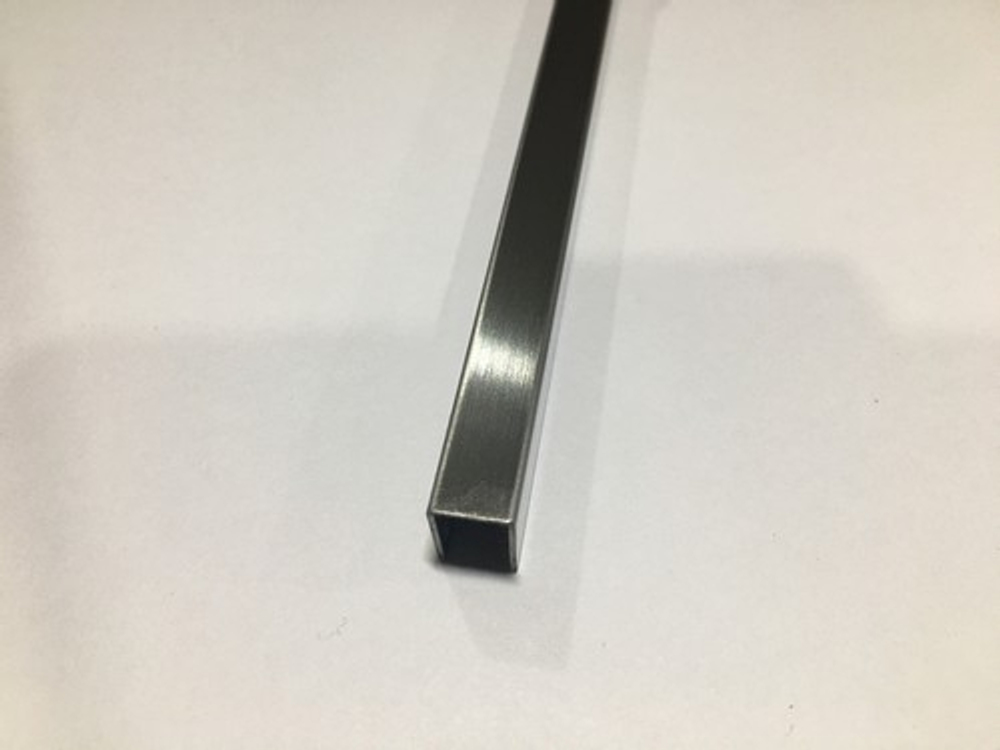 Фриз-СК 8*10мм "DO-1" 2,7м Серебро Браш стальной