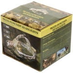 Фонарь налобный 1 LED zoom, аккумуляторная батарея