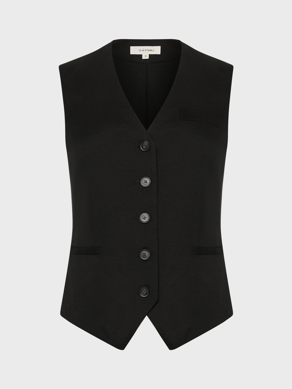 Жилет из льна