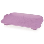 Дуршлаг Slim плоский, светло-черничный