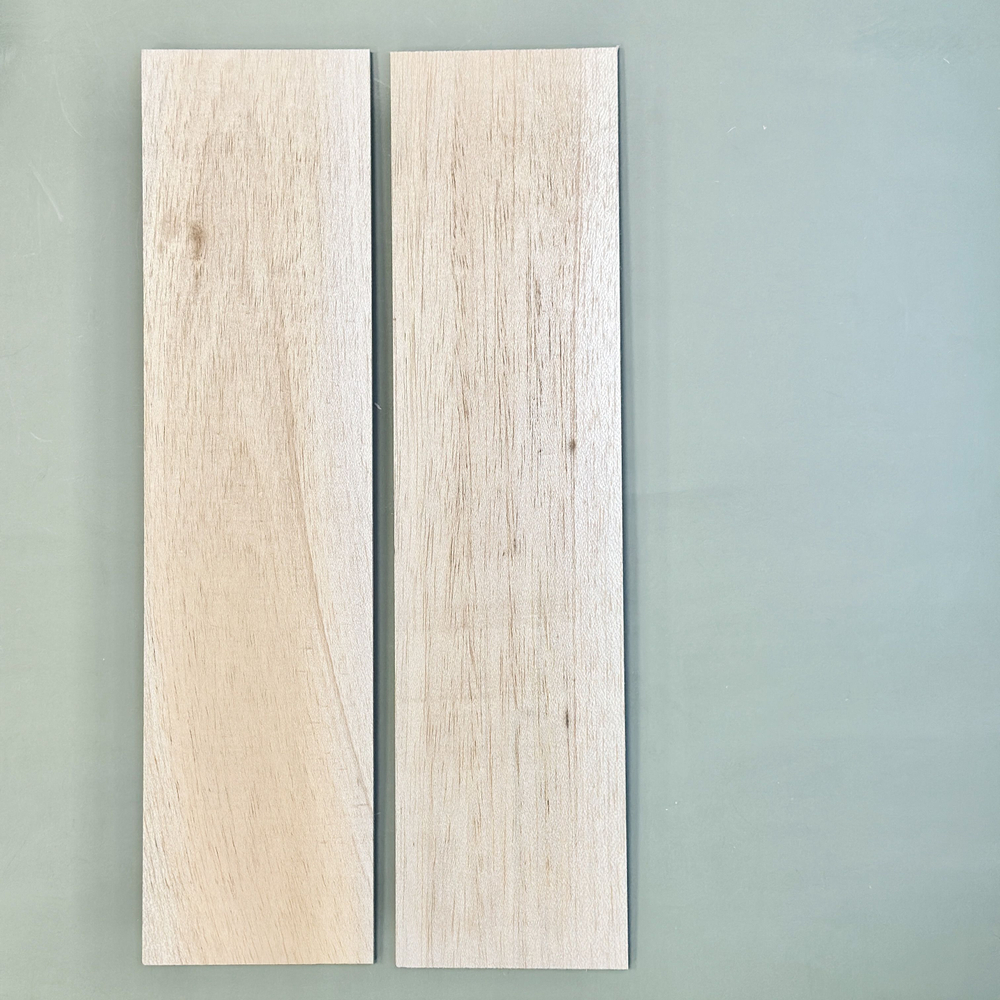 Дощечки для моделирования Бальза 100 * 400 мм, толщина 3 мм (2 штуки) /Бальса для моделирования