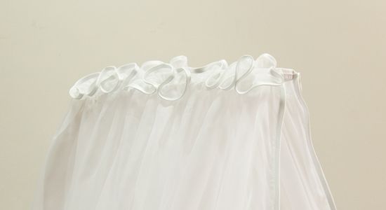 Балдахин "Белая волна" (вуаль)