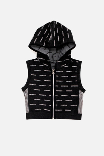 Кроп-топ бесшовный на молнии