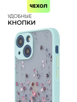 Чехол BROSCORP для Apple iPhone 13 mini оптом (арт. IP13MINI-ST-TPU-SKY-PRINT)