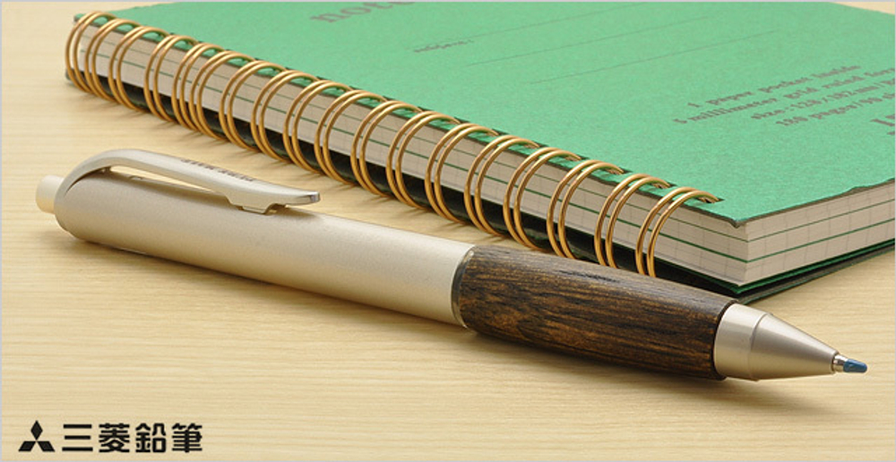 Гелевая ручка Mitsubishi Pure Malt UMN-515 тёмное дерево