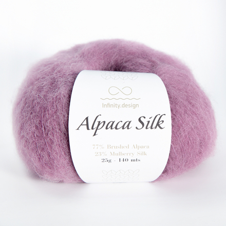 Infinity Design Alpaca Silk  (4622/Сетлый вереск)