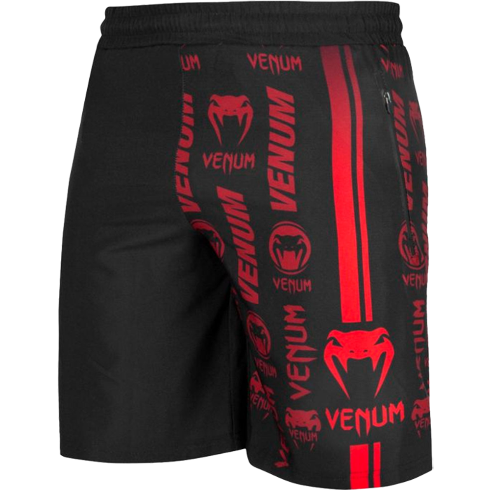 Шорты для ММА VENUM LOGOS детские (черно-красные)
