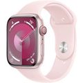 Apple Watch Series 9 GPS + Cellular 45mm Pink Aluminium Case with Pink Sport Band