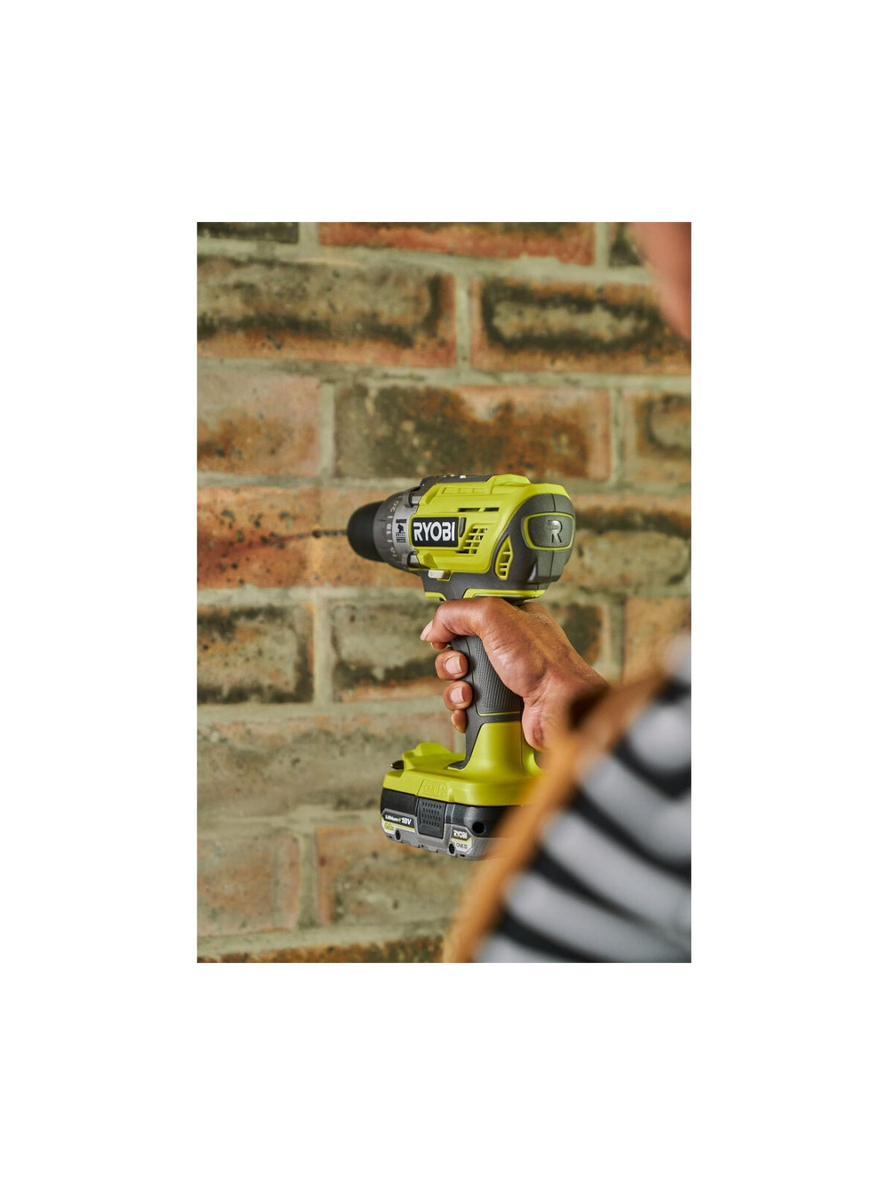 Ударная дрель-шуруповерт Ryobi ONE+ R18PD3-0  без аккумулятора в комплекте 5133002888