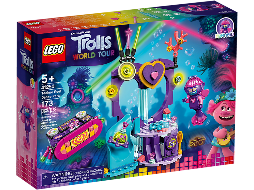 LEGO Trolls: Вечеринка на Техно-рифе 41250 — Techno Reef Dance Party — Лего Троллз Тролли