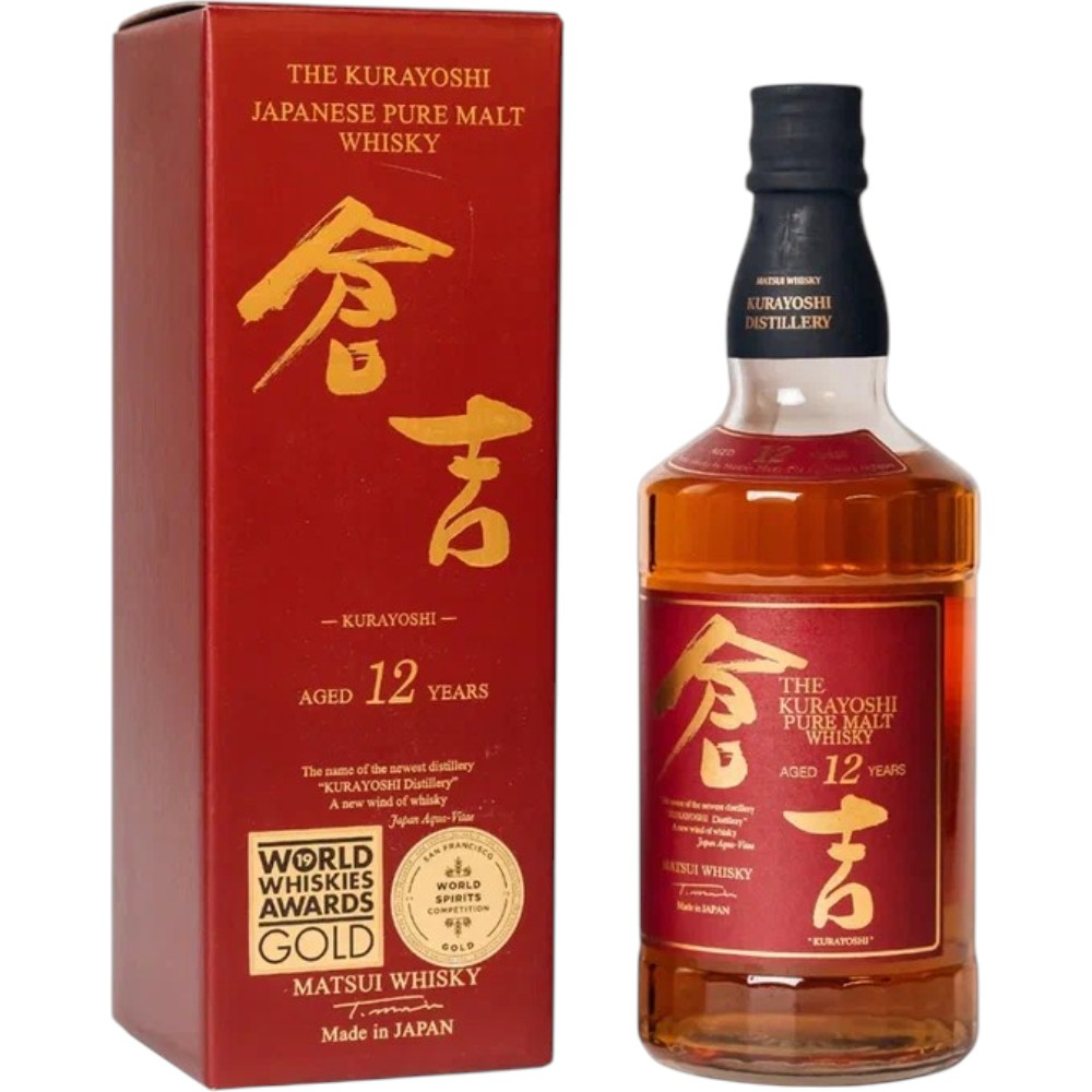 Виски Matsui Pure Malt The Kurayoshi 12 Y.O. 0,7 л. В подарочной коробке