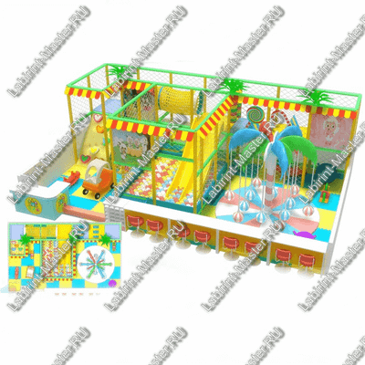 Детский игровой лабиринт "Конфетные приключения"