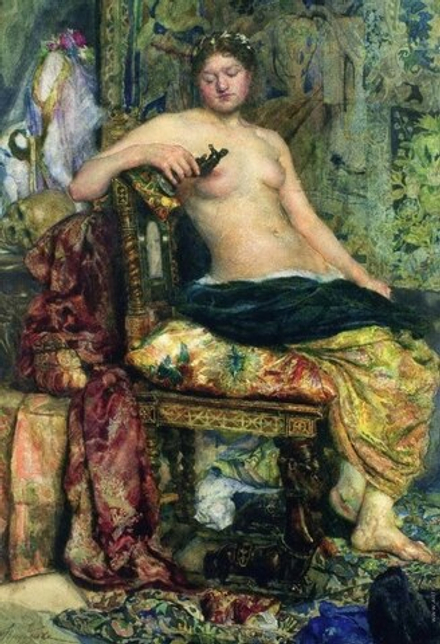 Врубель Михаил Александрович (1856-1910) - эротическое искусство русского художника