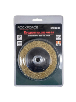 Кордщетка дисковая 115мм RockForce##Rock FORCE RF-BWD045
