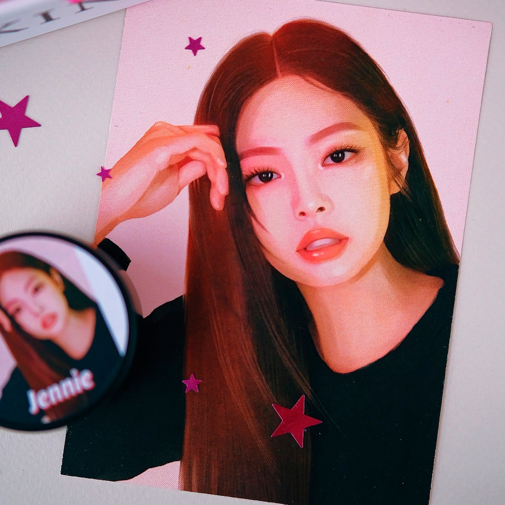 Открытка / Горящее сердце / BLACKPINK / Jennie