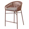 Полубарный стул Yanet терракотовый