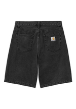 Carhartt WIP LANDON ROBERTSON - Джинсовые шорты - Чёрный