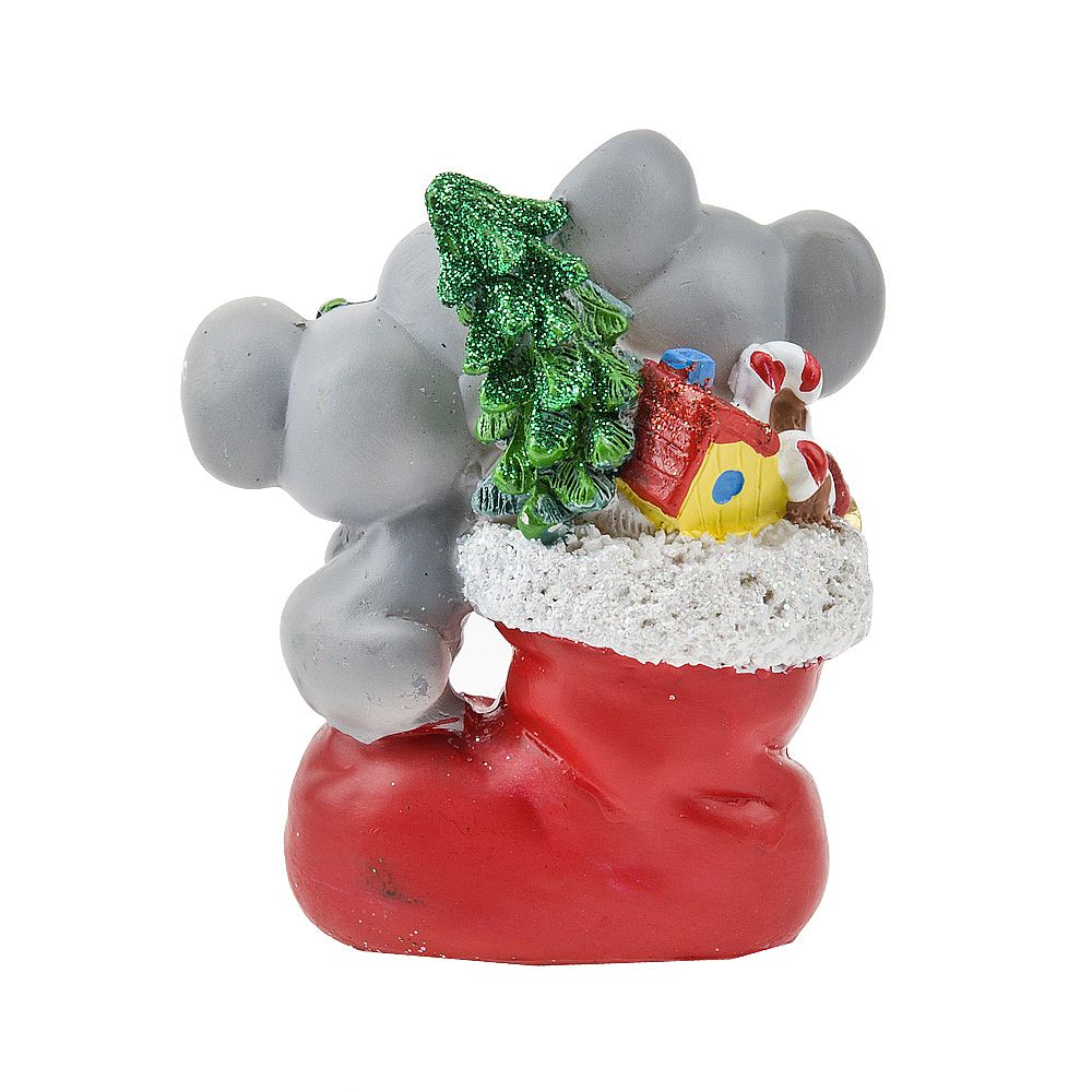 Фигурка декоративная "Мышата" 7*4*8,5см. (2вида) (min4) (транспортная упаковка)