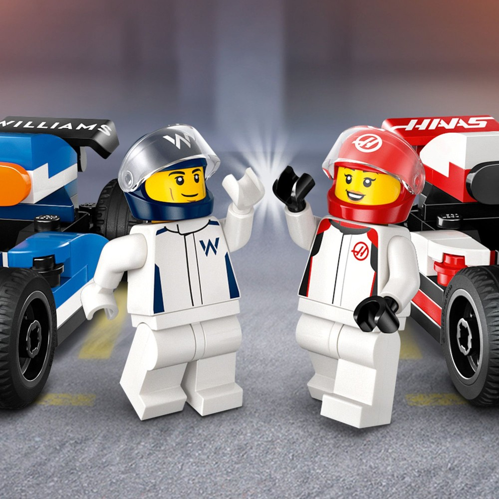 LEGO City - F1 Болиды Williams Racing и Haas F1 60464