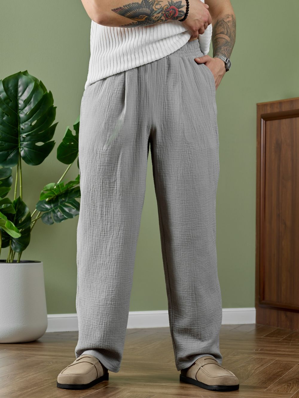 Брюки мужские Нептун-2 Виотекс СЕРЫЙ