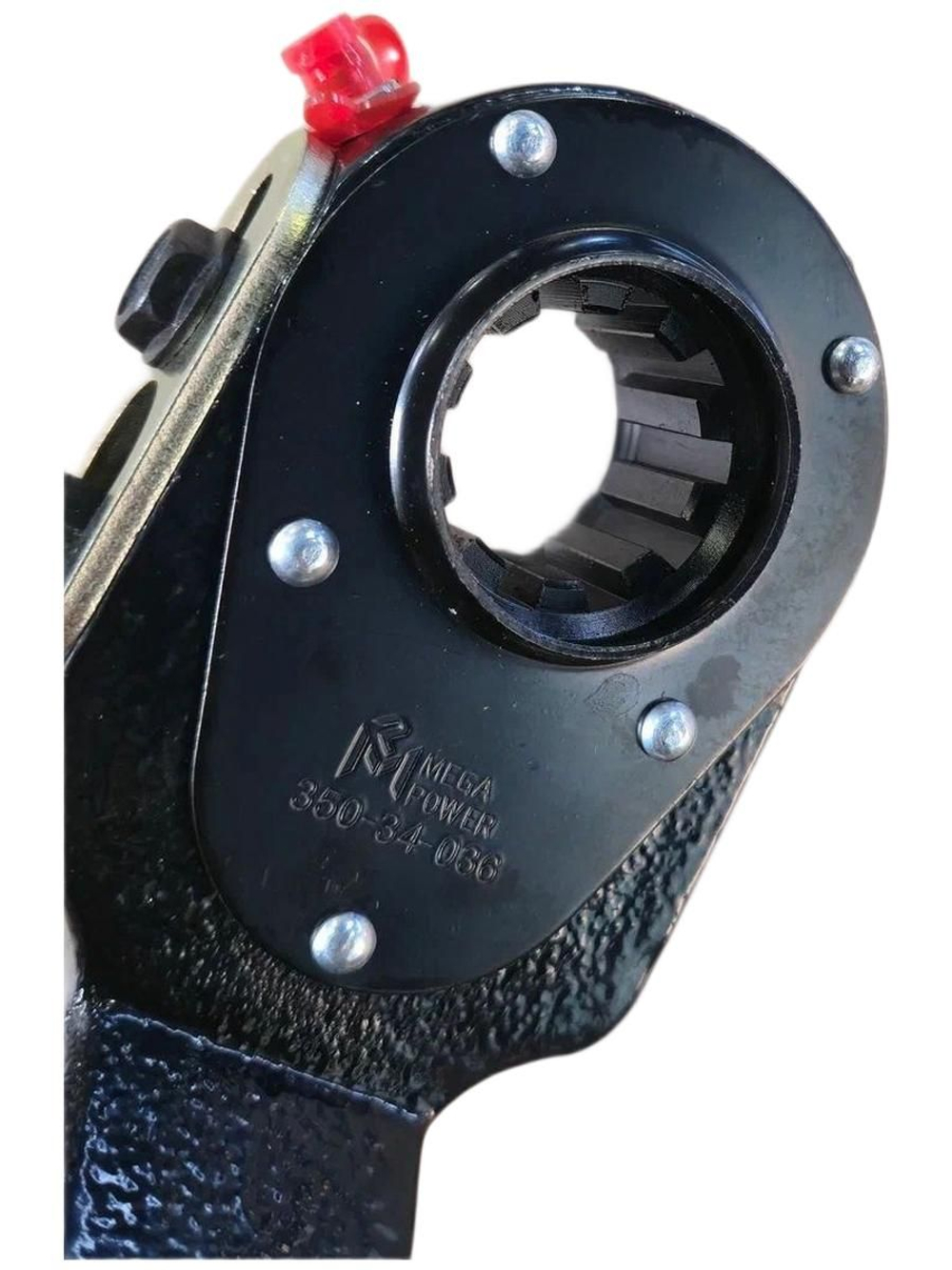 Рычаг регулировочный левый (широкий шлиц) (350-34-036) (MegaPower)