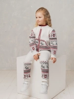 Кофта вязаная на молнии