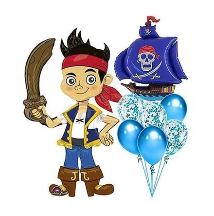 Композиция из шаров "Пират Джэк"