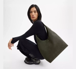 COACH СУМКА ЧЕРЕЗ ПЛЕЧО BROOKLYN 39, ОЛИВКОВЫЙ