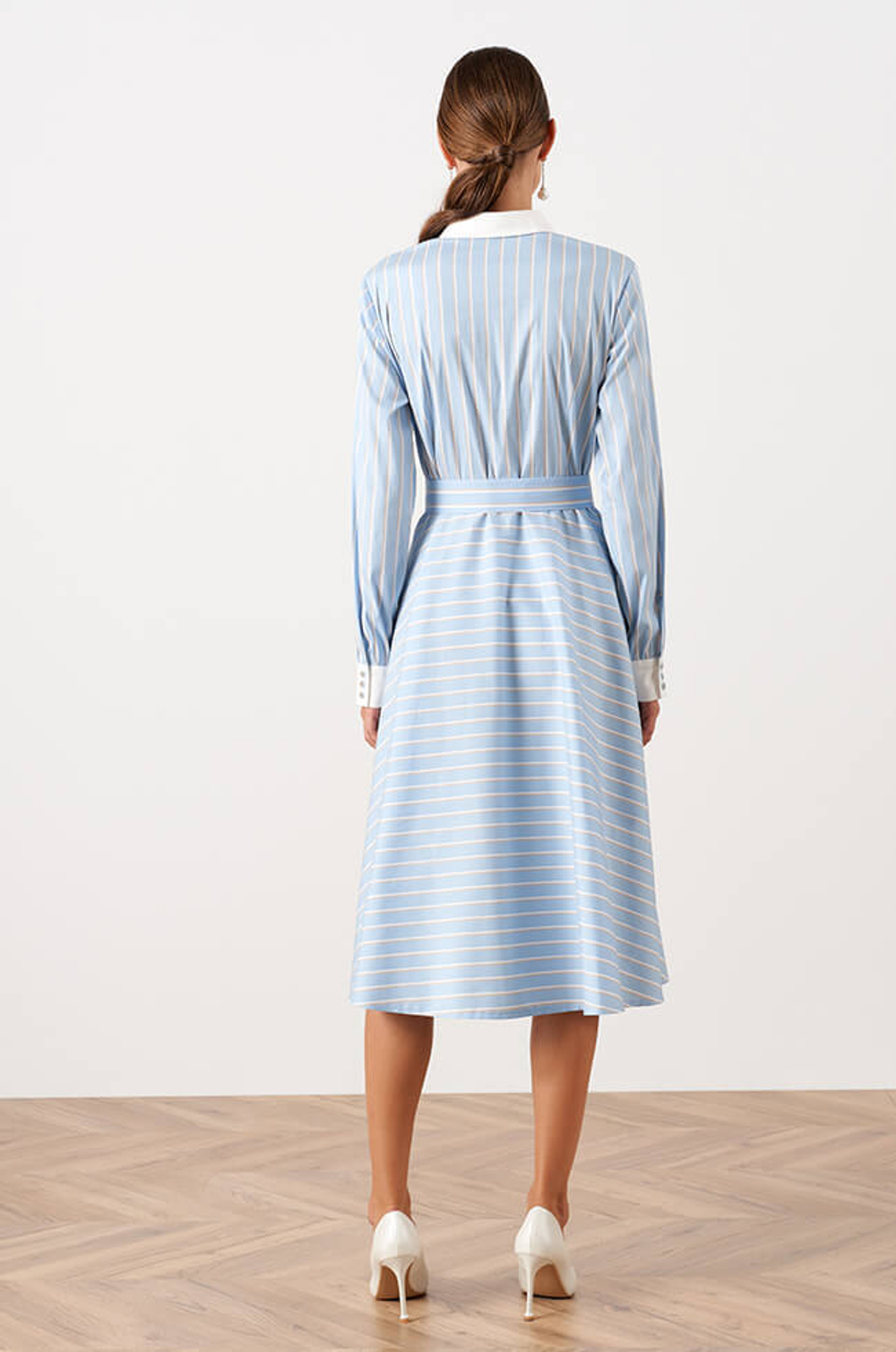 51553 Платье женское (голубой)