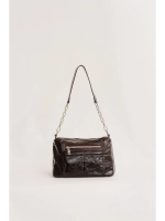 Сумка через плечо маленькая клатч натуральная кожа