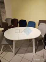 Стол DikLine UNIS 16 опоры белые