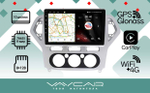 Магнитола для Ford Mondeo 4 2007-2010 (рамка серебро) - Vaycar VA17-1235 на Android 13, 8-ядер, 4G SIM-слот