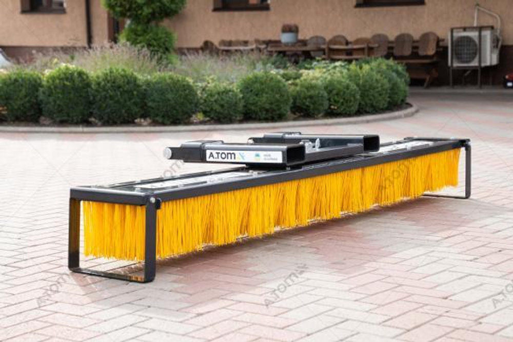 Щетка дорожная на вилочный погрузчик - AТOM 2500