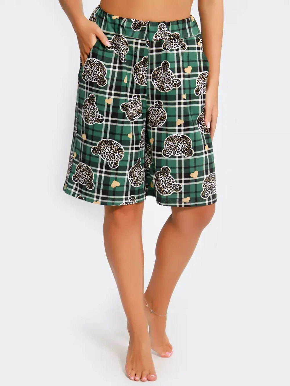 Шорты женские большие размеры