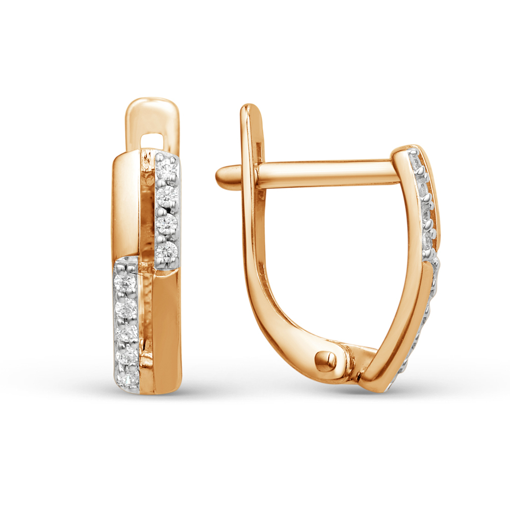 Серьги из золота 585 пробы