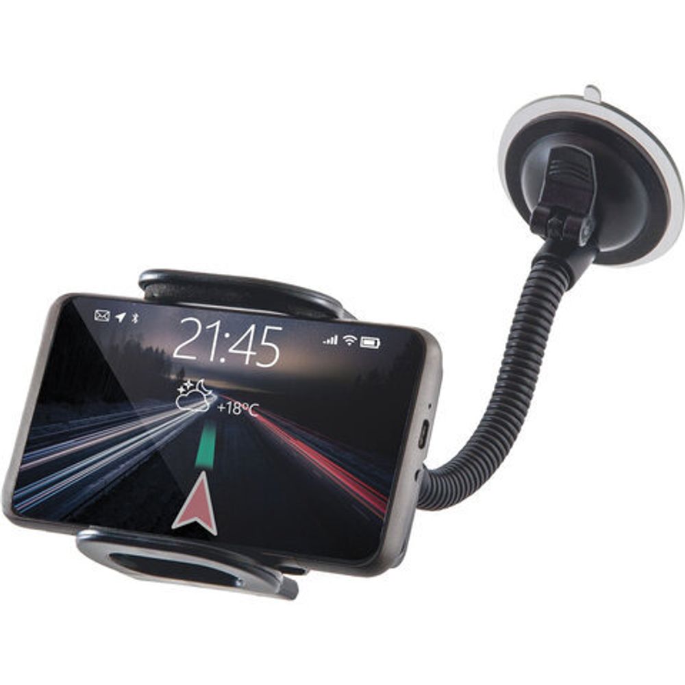 Держатель автомобильный универсальный DEFENDER Car holder 111, зажим 55-120 мм, на стекло, 29111