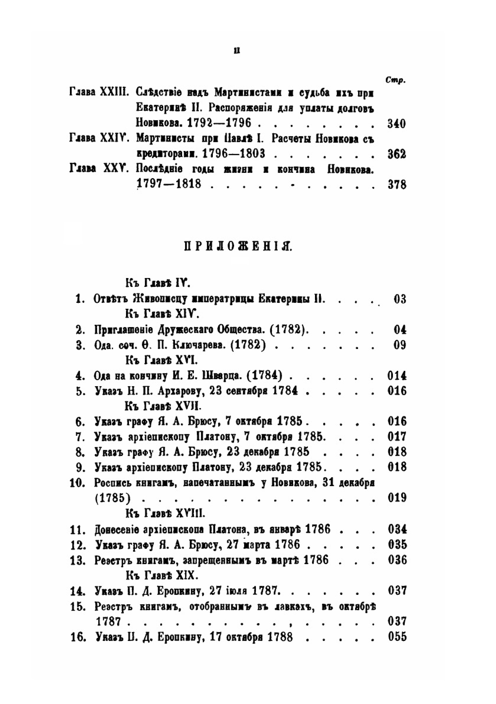 Новиков и московские мартинисты | М.Н. Лонгинов