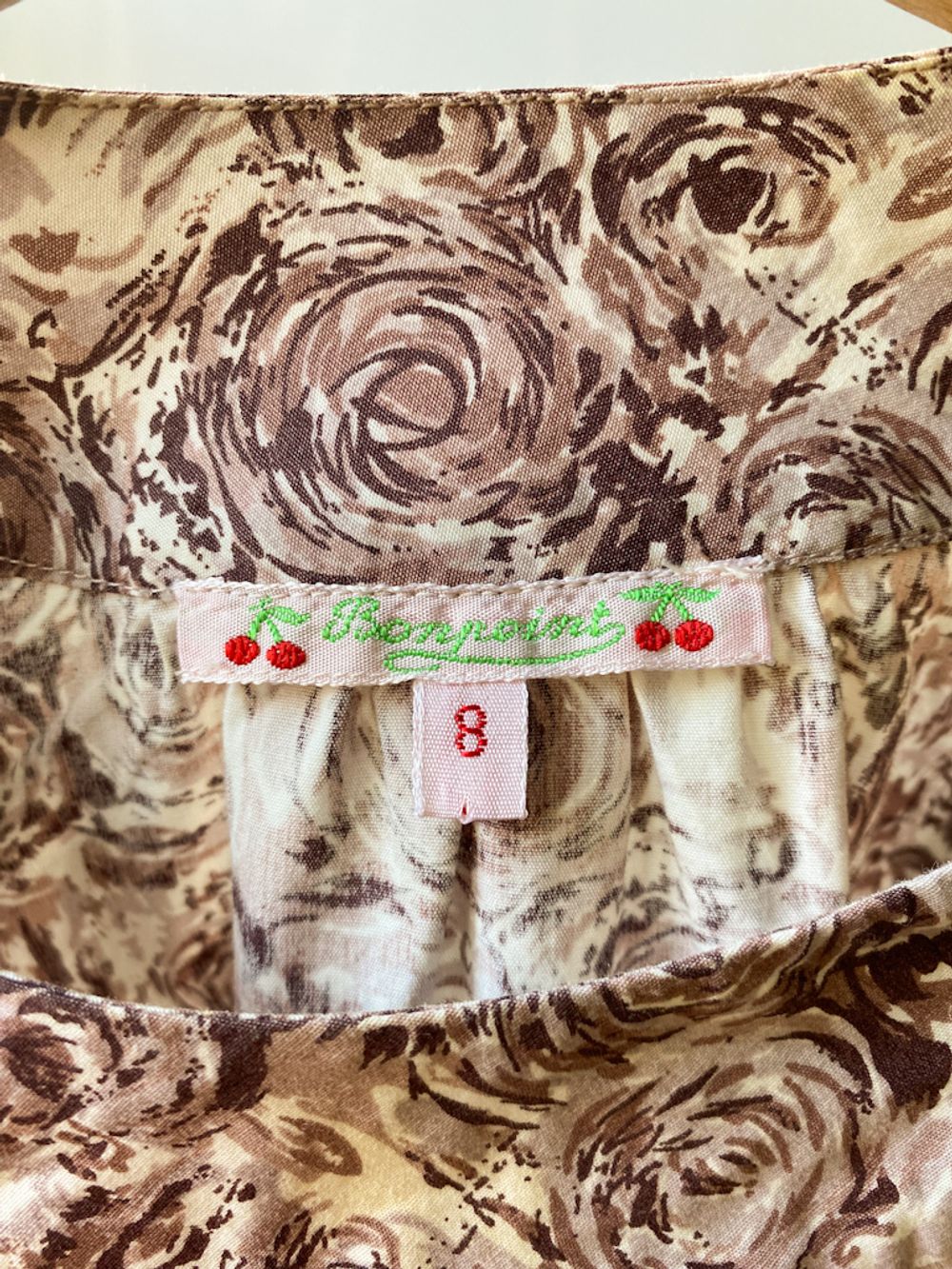 Хлопковая блузка Bonpoint, 128