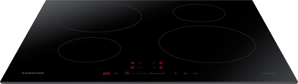 Встраиваемая индукционная варочная панель Samsung NZ64H37070K/WT