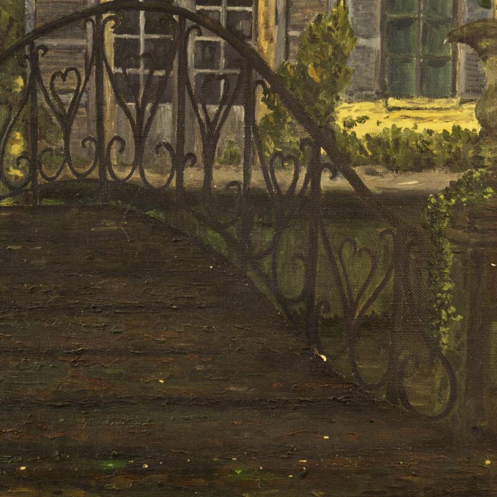 Винтажная картина «Усадьба»