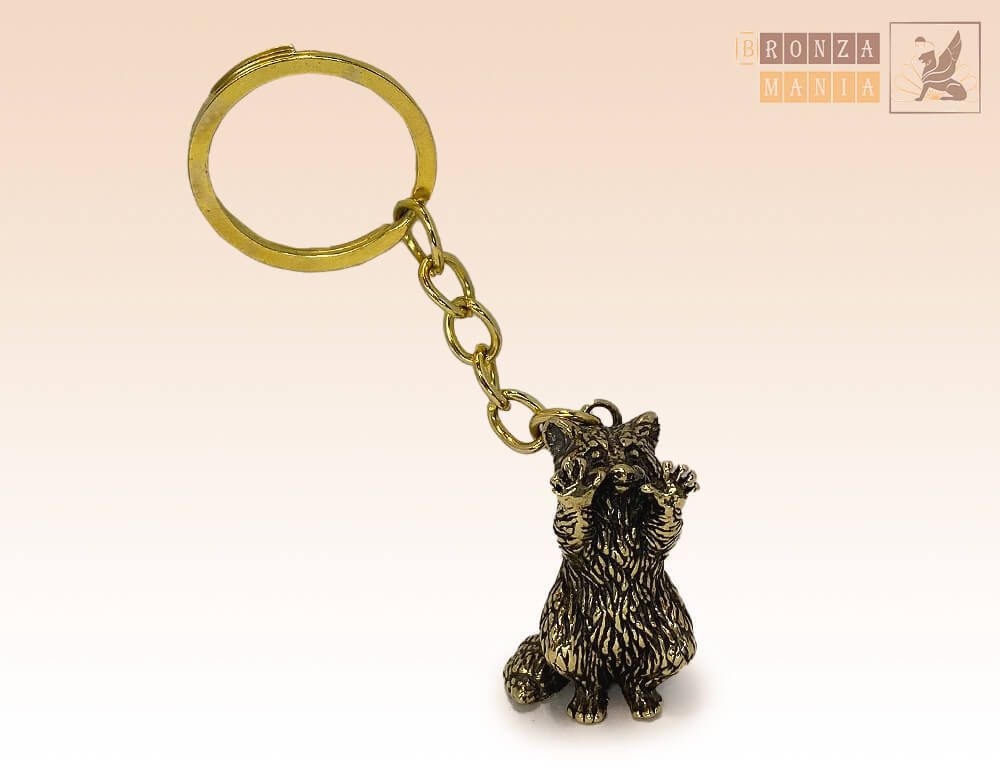 брелок Енот