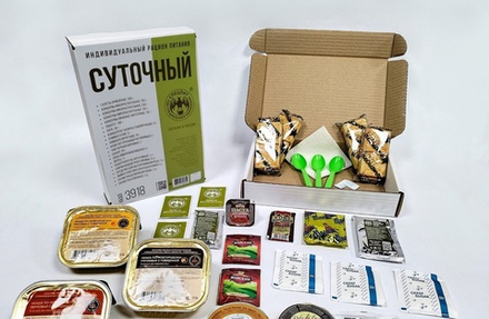 Состав и виды сухого пайка